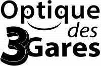 Logo Optique des 3 Gares opticien visagiste à Cergy